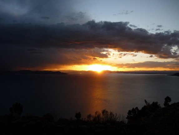 Sunset at Taquile Island