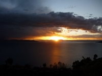 Sunset at Taquile Island